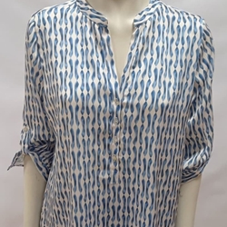 Camisa Julia azul - Imagen 1