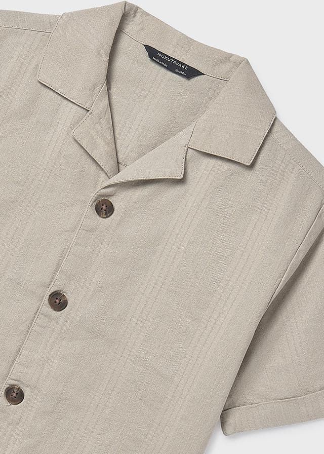 Camisa manga corta piedra - Imagen 4