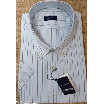 Camisa manga corta verde - Imagen 1