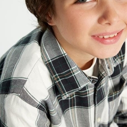 Camisa manga larga cuadros tormenta - Imagen 2