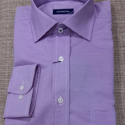 Camisa manga larga morada. - Imagen 1