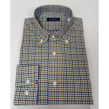 Camisa manga larga taylor verde - Imagen 1