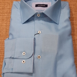 Camisa manga larga turquesa. - Imagen 1