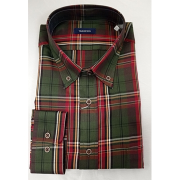 Camisa manga larga verde - Imagen 1