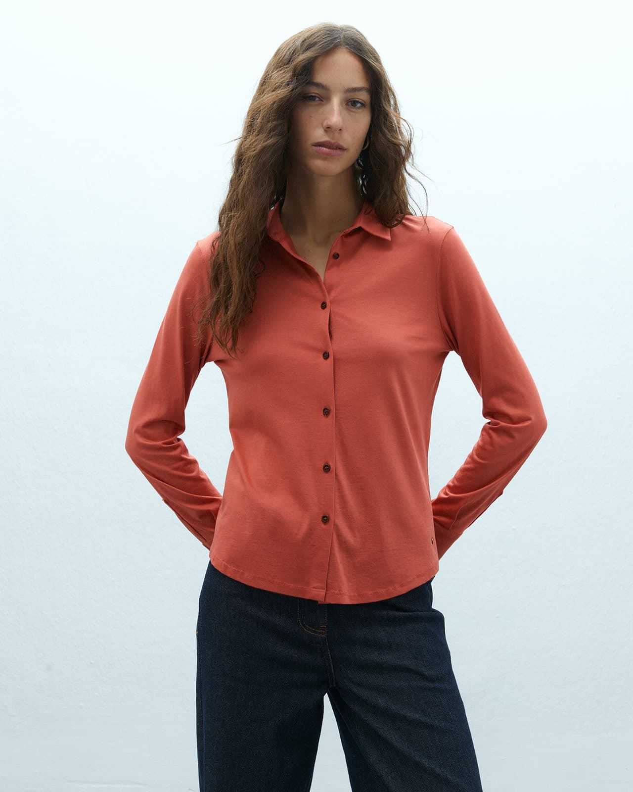 Camisa naranja - Imagen 1