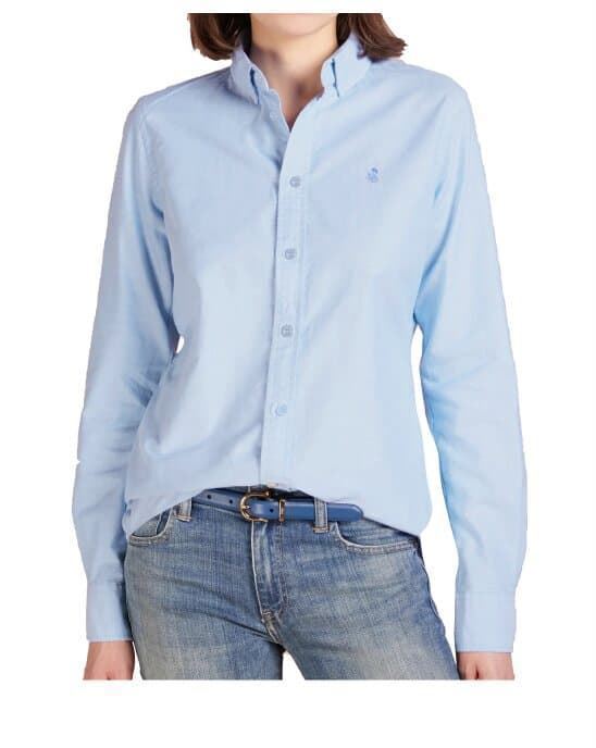Camisa oxford celeste - Imagen 1