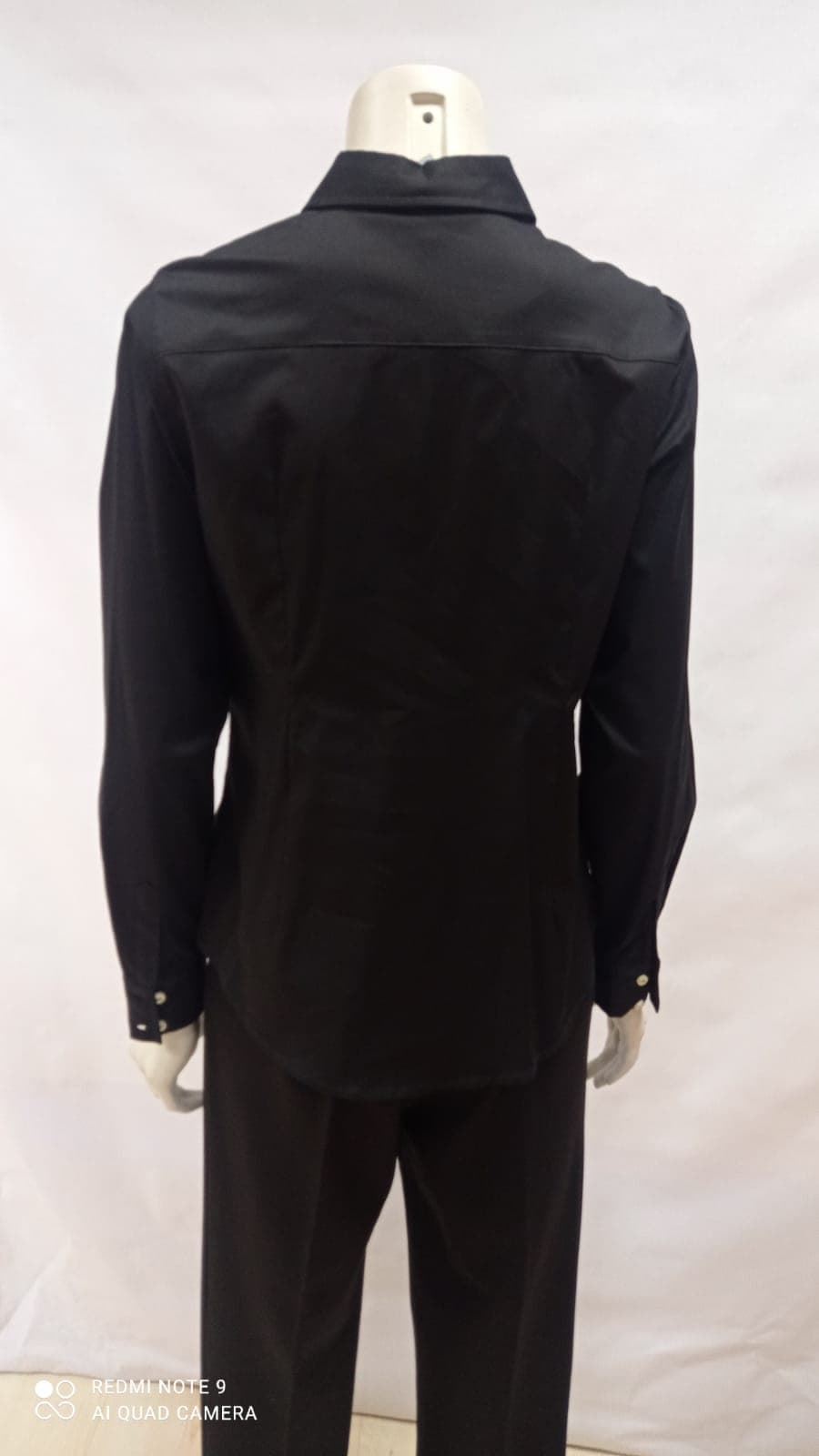 Camisa popelín negra - Imagen 2