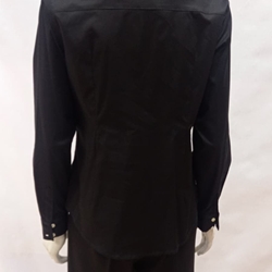 Camisa popelín negra - Imagen 2