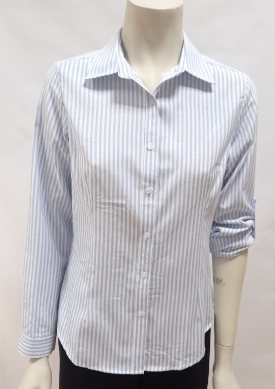 Camisa rayas celeste - Imagen 1