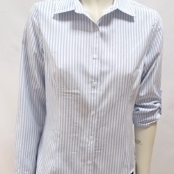 Camisa rayas celeste - Imagen 1