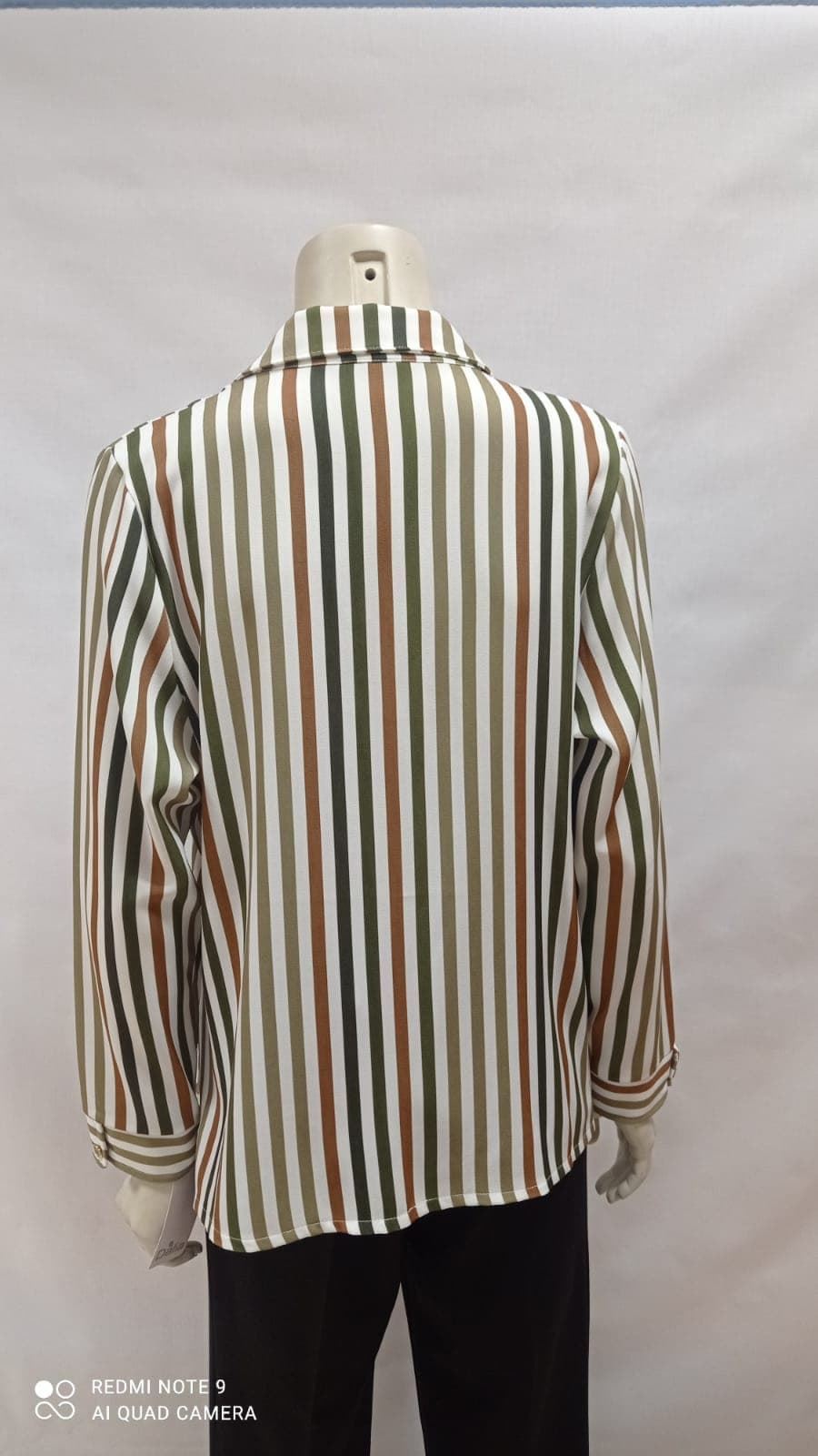 Camisa rayas verde - Imagen 2