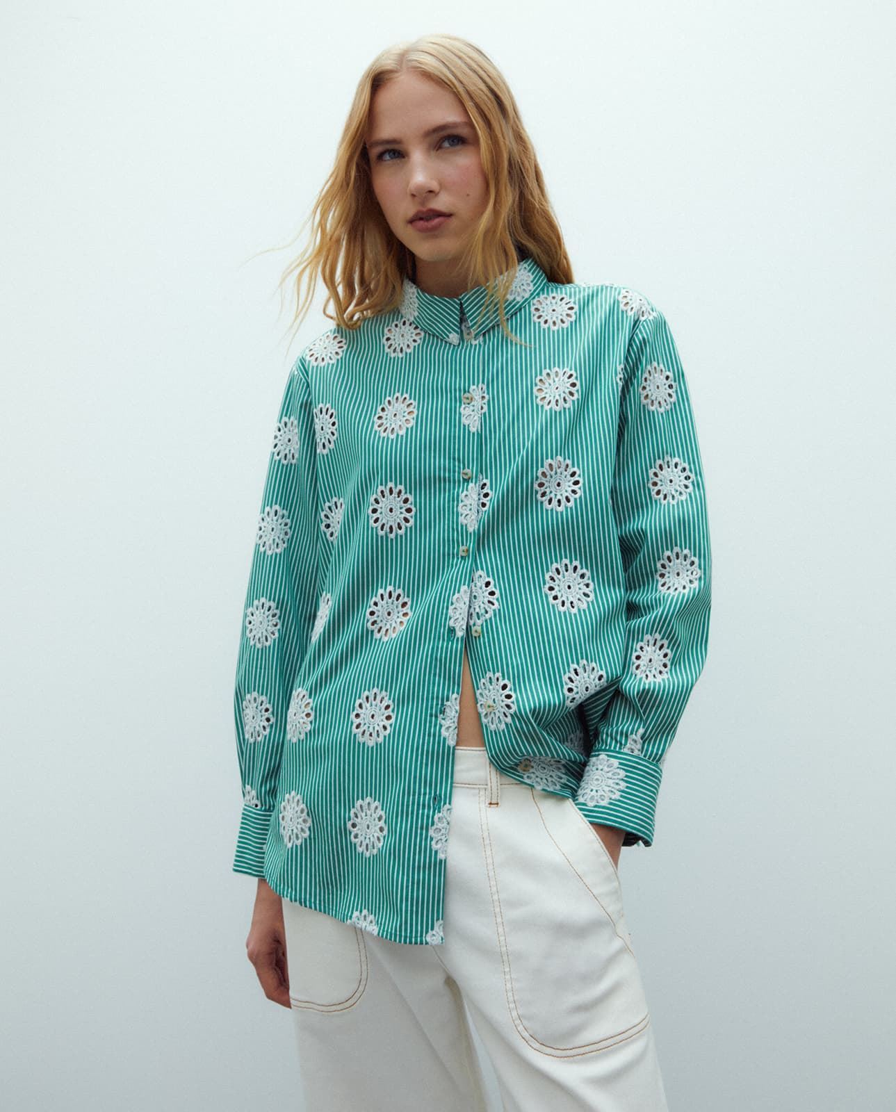 Camisa verde - Imagen 1