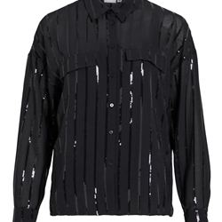 Camisa Vilovana negra - Imagen 1