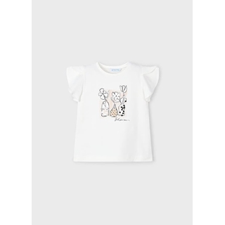 Camiseta aplicaciones crudo - Imagen 1