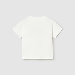 Camiseta apliques play nata - Imagen 2