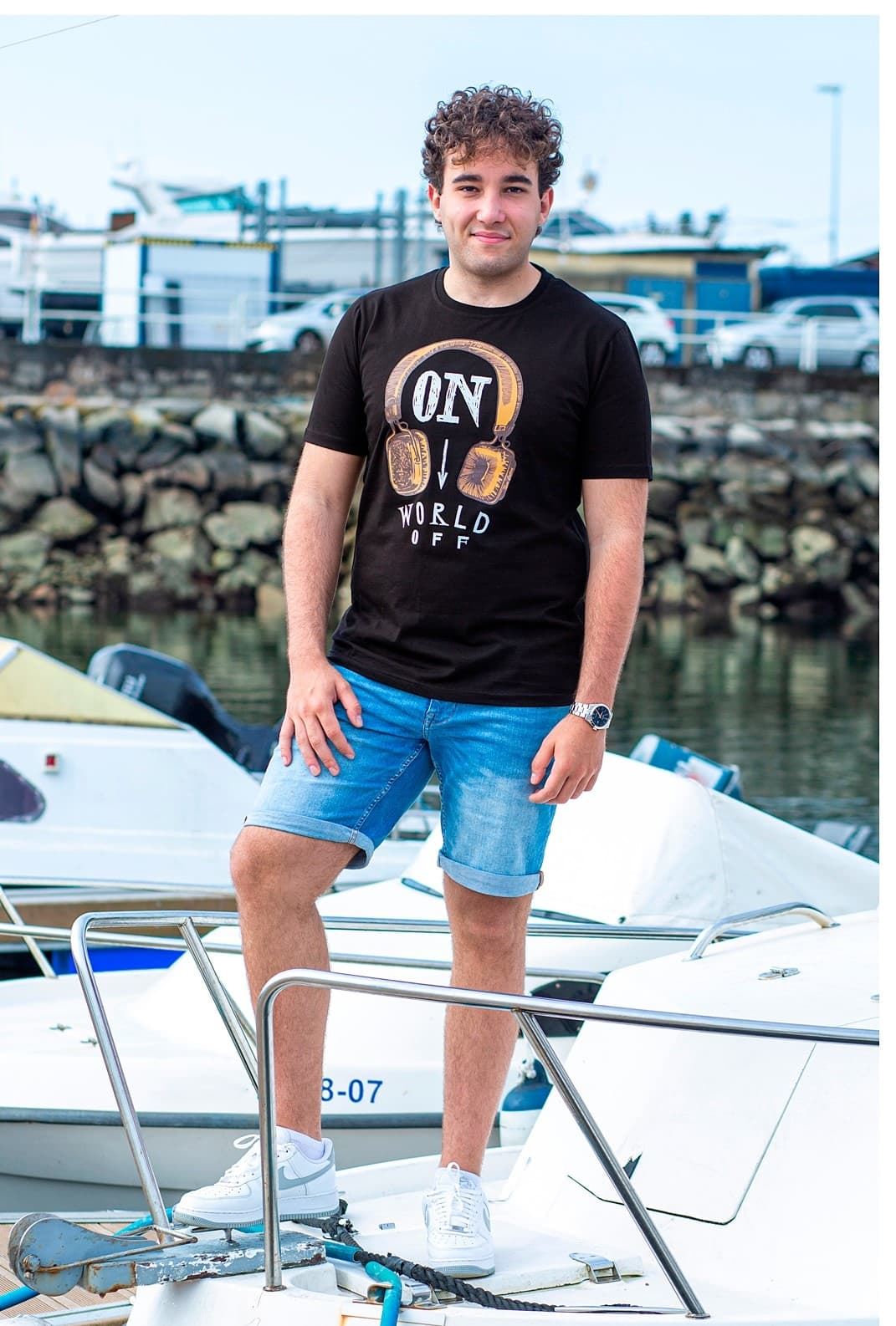 Camiseta auriculares - Imagen 1