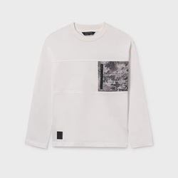 Camiseta bolsillo nata - Imagen 2