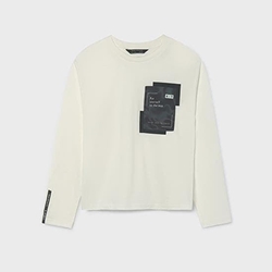 Camiseta bolsillo nata - Imagen 1