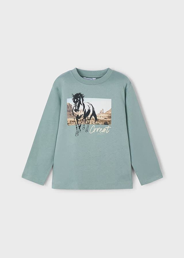 Camiseta caballo glaciar - Imagen 1