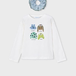 Camiseta con coletero crudo - Imagen 2