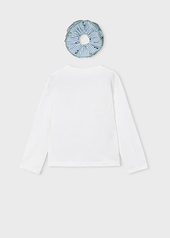 Camiseta con coletero crudo - Imagen 3