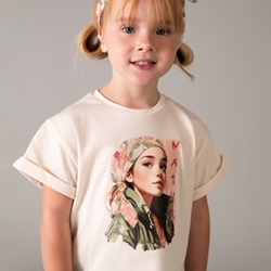 Camiseta con coletero garbanzo - Imagen 1