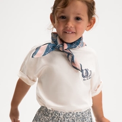 Camiseta con pañuelo hueso - Imagen 1