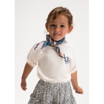 Camiseta con pañuelo hueso - Imagen 1