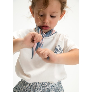 Camiseta con pañuelo hueso - Imagen 2