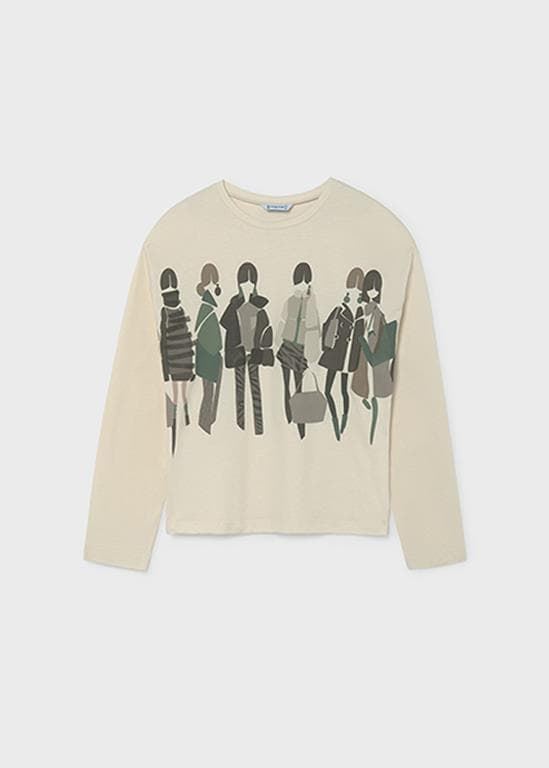 Camiseta crema - Imagen 2