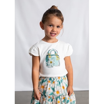 Camiseta crudo-lago - Imagen 1