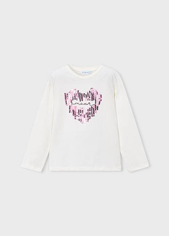Camiseta crudo-malva - Imagen 2