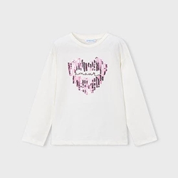 Camiseta crudo-malva - Imagen 2