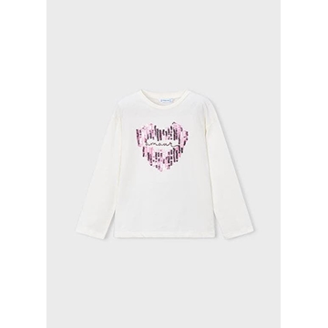 Camiseta crudo-malva - Imagen 2