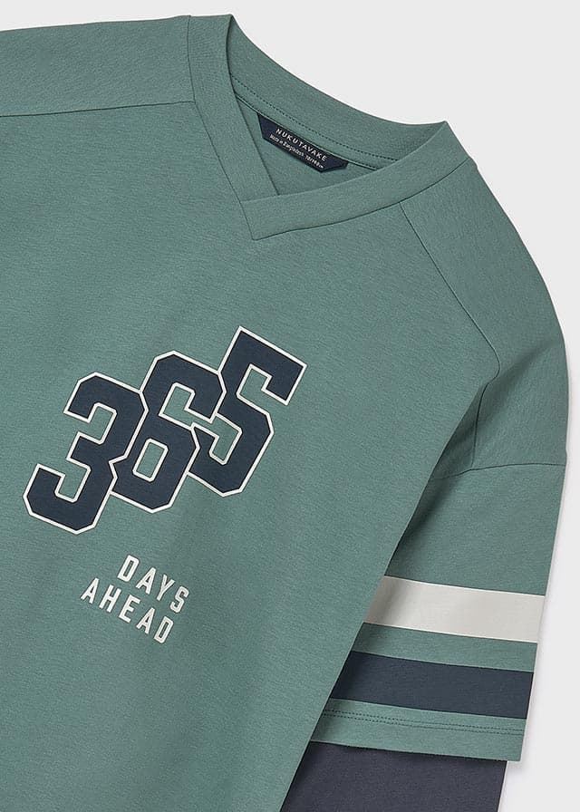 Camiseta doble manga pino - Imagen 4