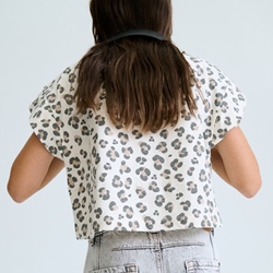 Camiseta estampada hueso - Imagen 2