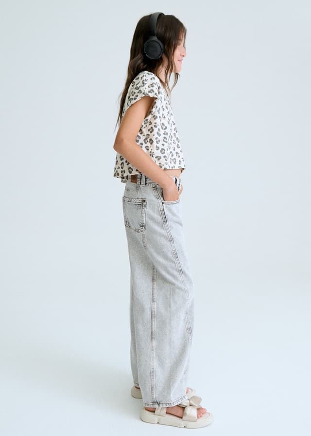 Camiseta estampada hueso - Imagen 3