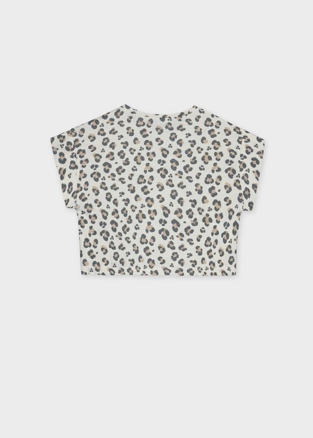 Camiseta estampada hueso - Imagen 5