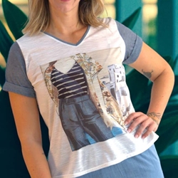 Camiseta flame - Imagen 1