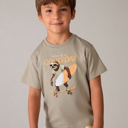 Camiseta "good day" topo - Imagen 1