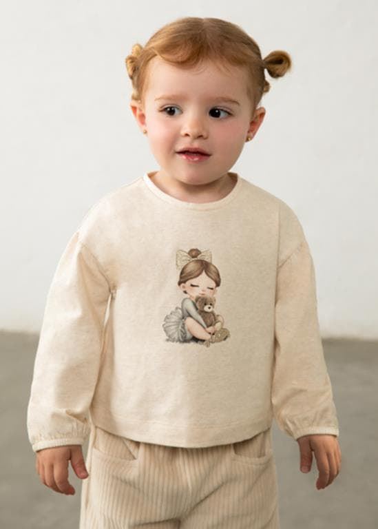 Camiseta gráfica milk - Imagen 1