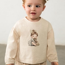 Camiseta gráfica milk - Imagen 1