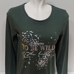 Camiseta kaki - Imagen 1