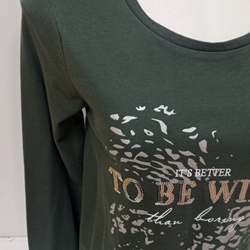 Camiseta kaki - Imagen 2