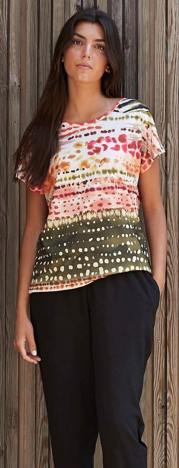 Camiseta kaki - Imagen 1