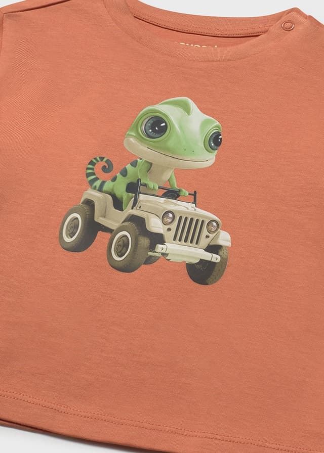 Camiseta manga corta animal arcilla - Imagen 3