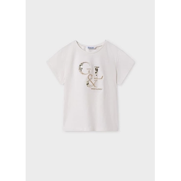 Camiseta manga corta básica crudo - Imagen 1