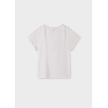 Camiseta manga corta básica crudo - Imagen 2