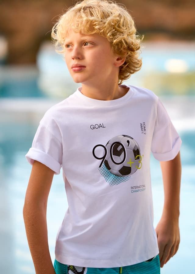 Camiseta manga corta blanca - Imagen 1