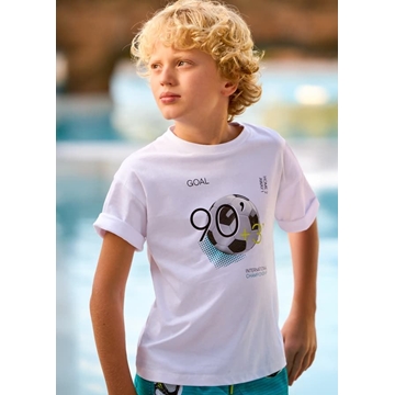 Camiseta manga corta blanca - Imagen 1